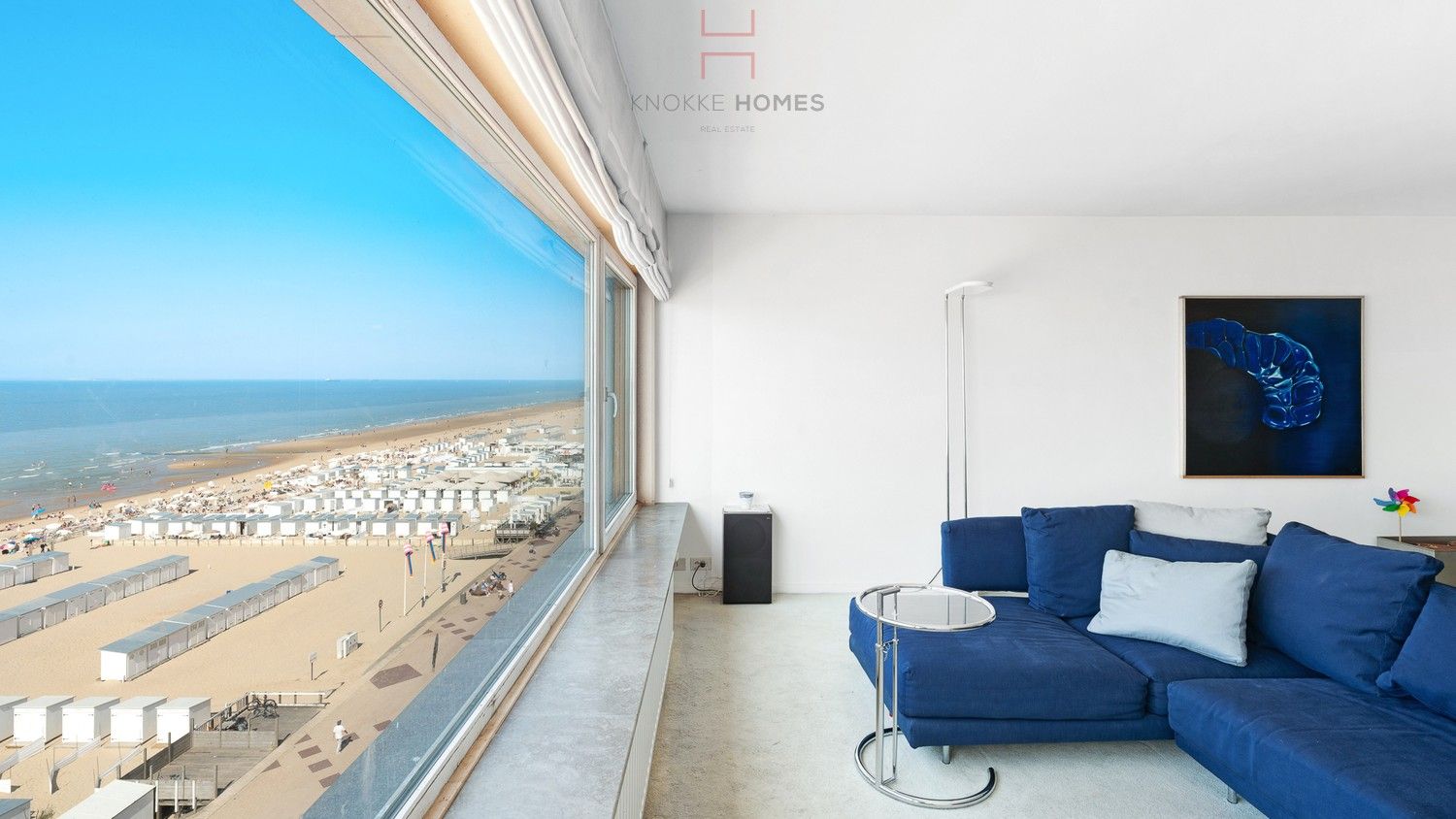 Ruim appartement op de 7de verdieping met prachtig zeezicht ! foto 2