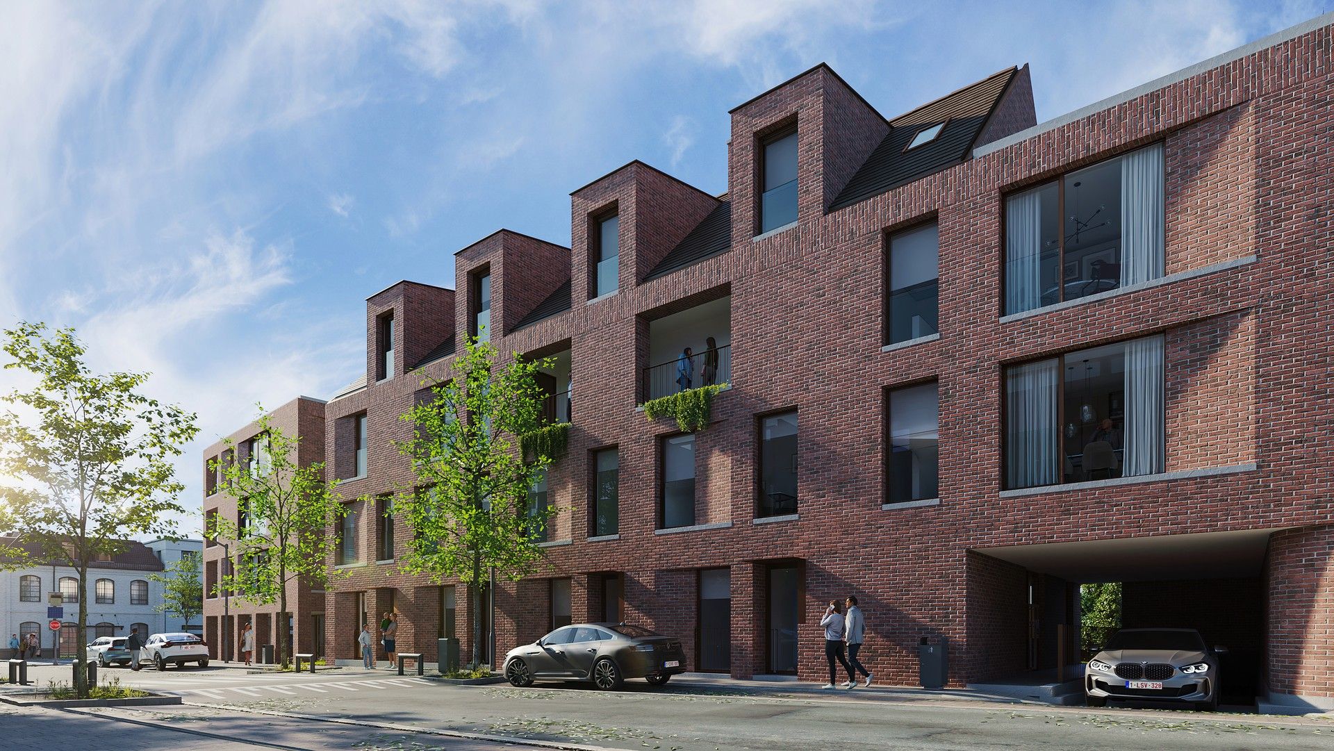 Appartementen en duplex appartementen met prachtige binnentuin - Residentie Cornu foto 10