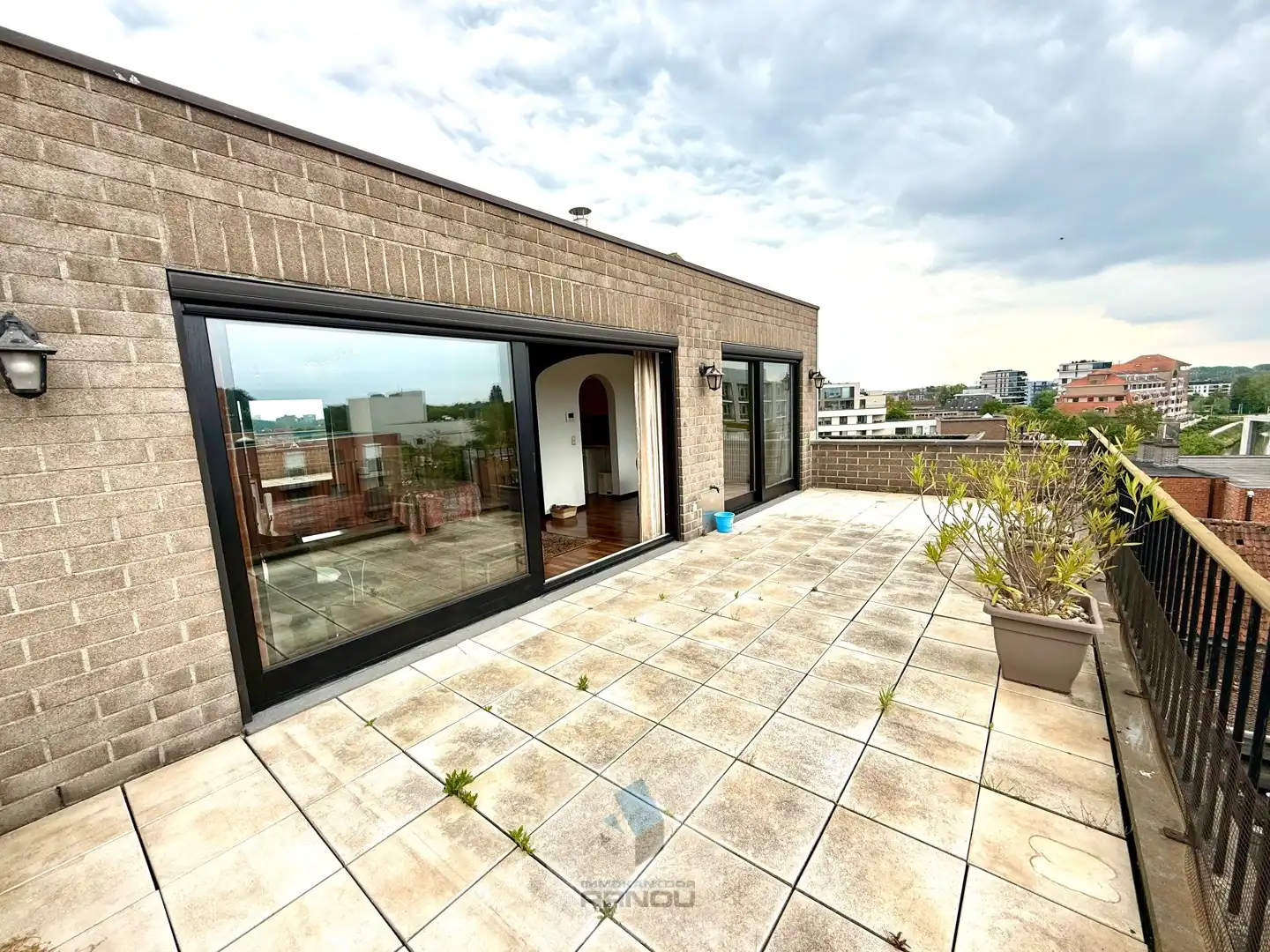 Penthouse duplex met unieke terrassen en zichten op de Markt foto 29
