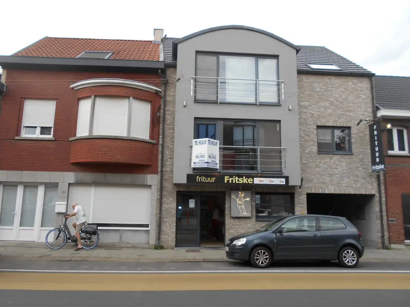 Appartement 1ste verdieping met ruim terras. foto 3
