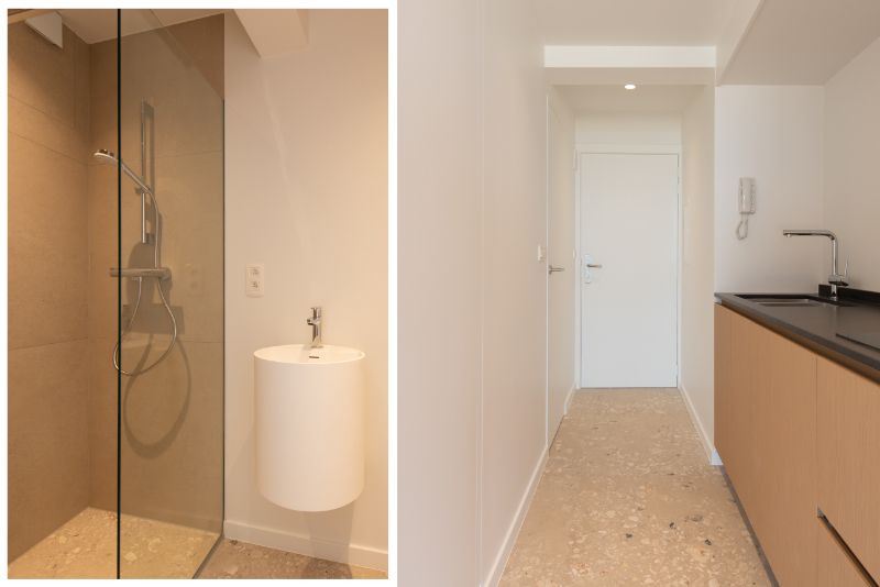 Prachtig gerenoveerd 1-slaapkamer appartement met frontaal zeezicht te koop foto 8