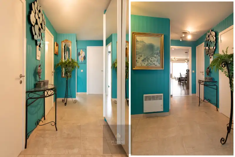 Ruim doorloop-appartement met 2 slaapkamers in de vernieuwde residentie Scorpio op de zeedijk te Nieuwpoort-Bad. foto 18