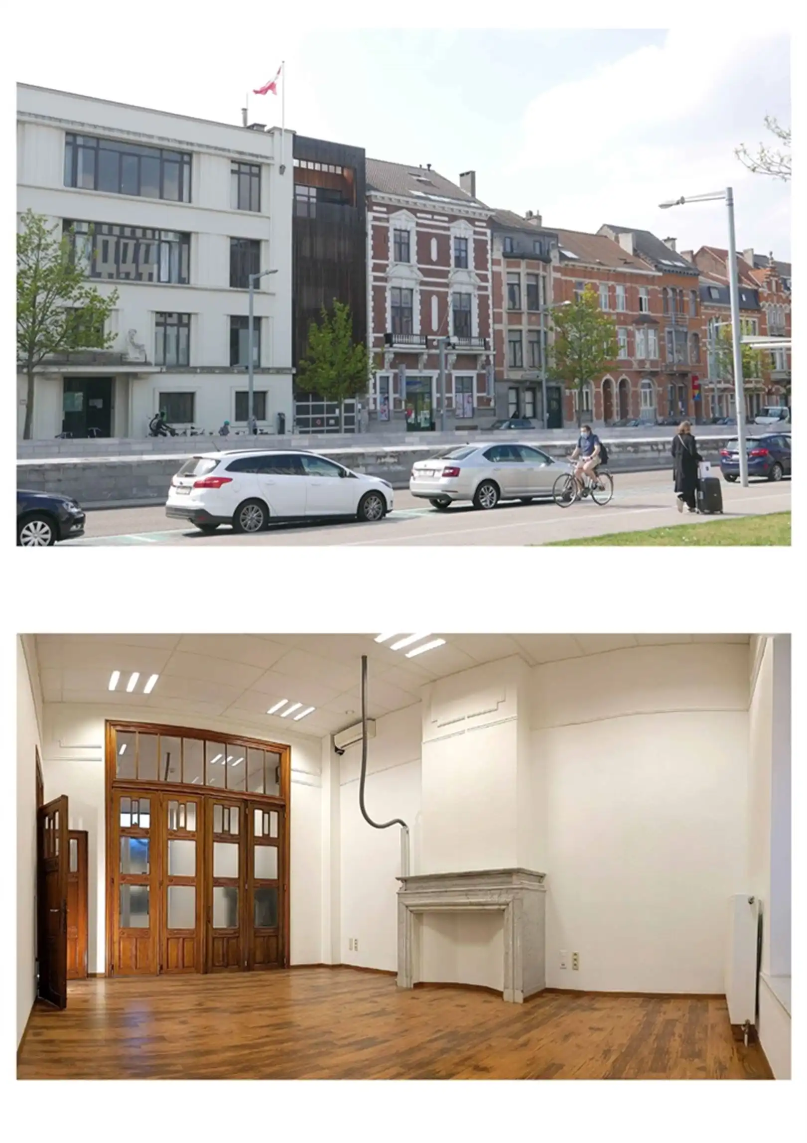 Kantoorgebouw aan het station foto 12