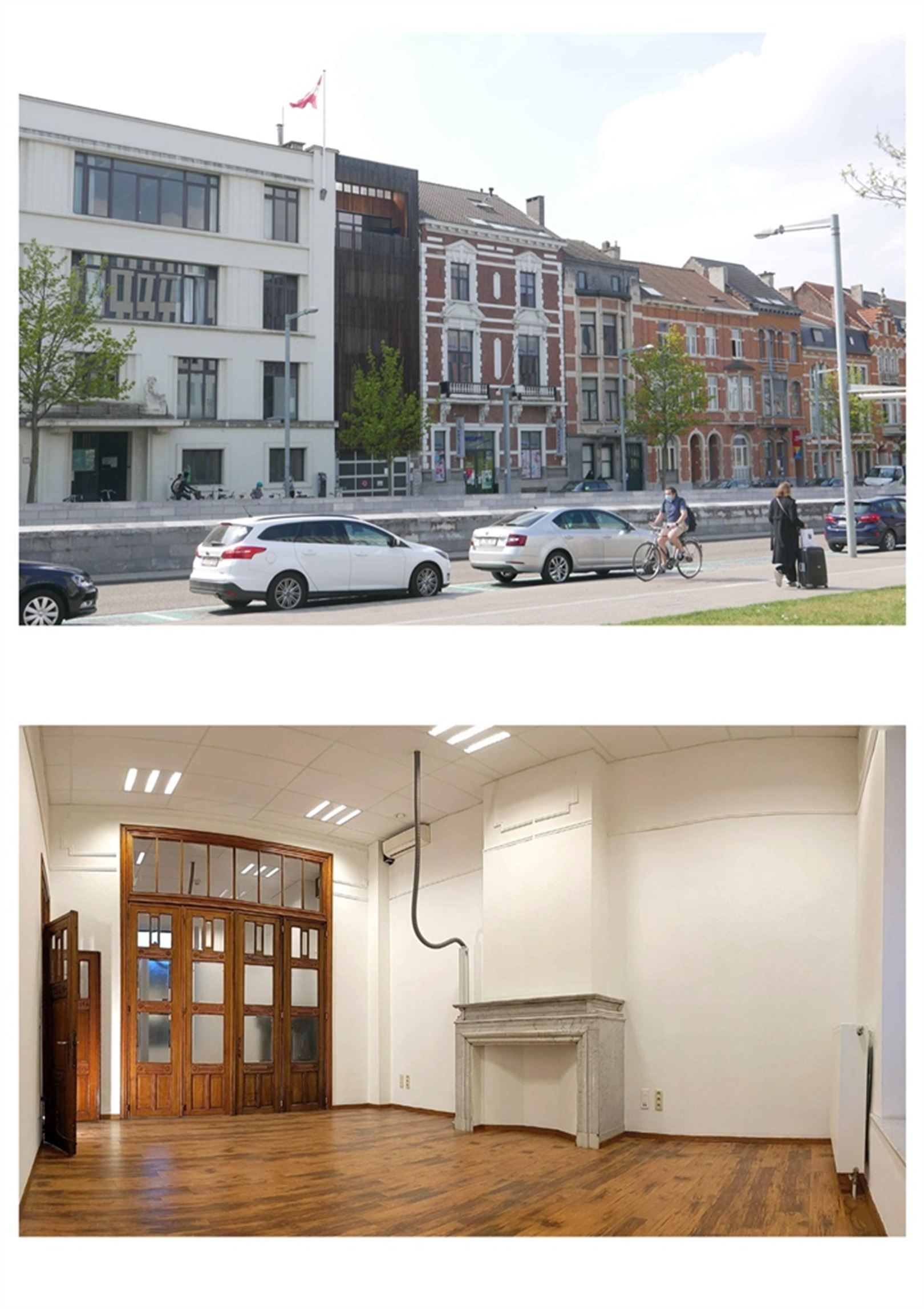 Kantoorgebouw aan het station foto 12