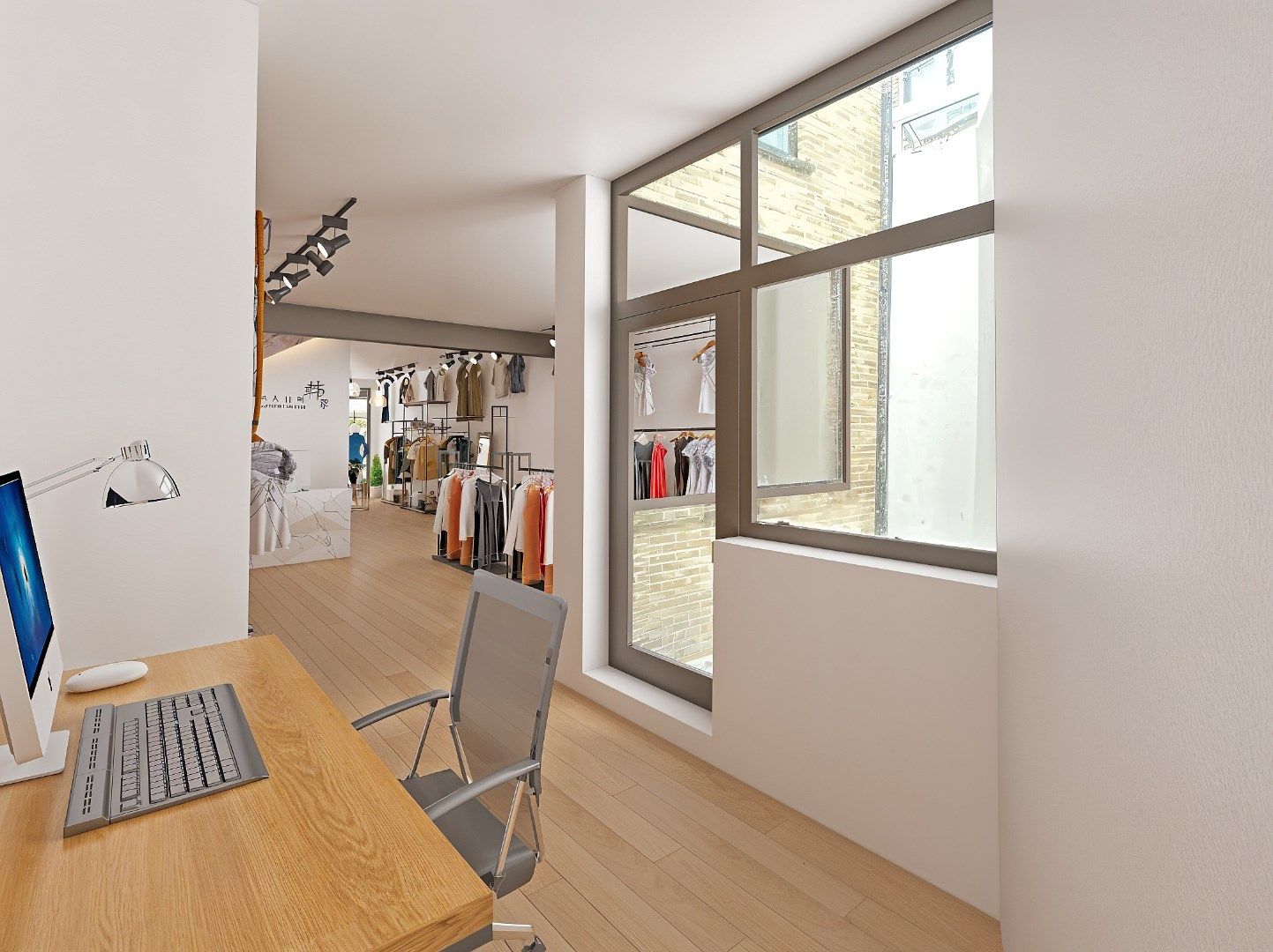 Nieuwbouw casco handelsruimte (150 m2) op centrale locatie te Lier foto 2