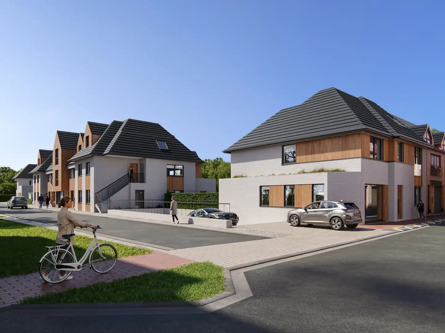 Nieuwbouwwoning te koop in Westkapelle Dorp, rustig gelegen, nabij het centrum van Knokke. foto 7