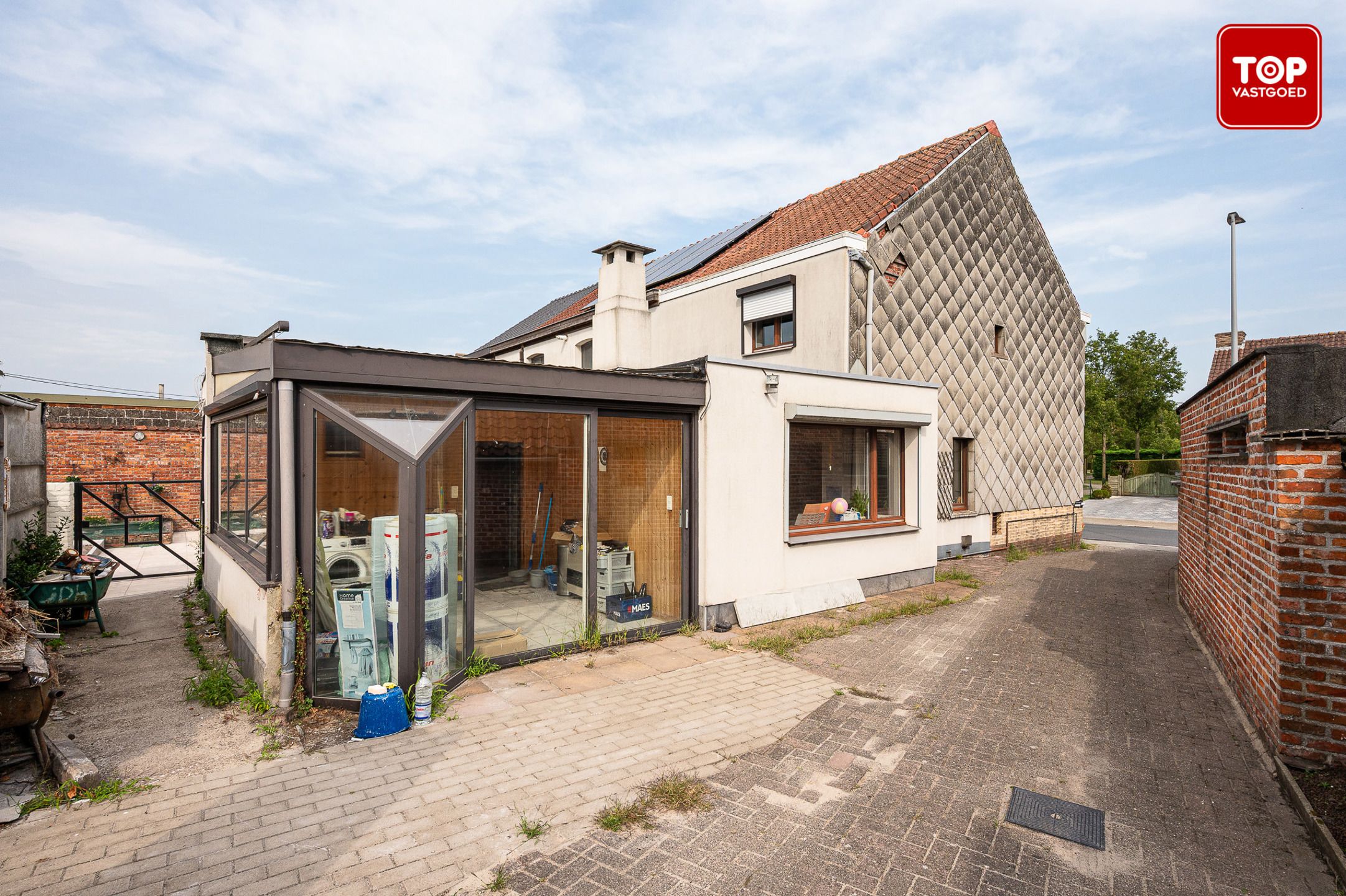 Halfopen bebouwing dichtbij centrum Waarschoot foto 20