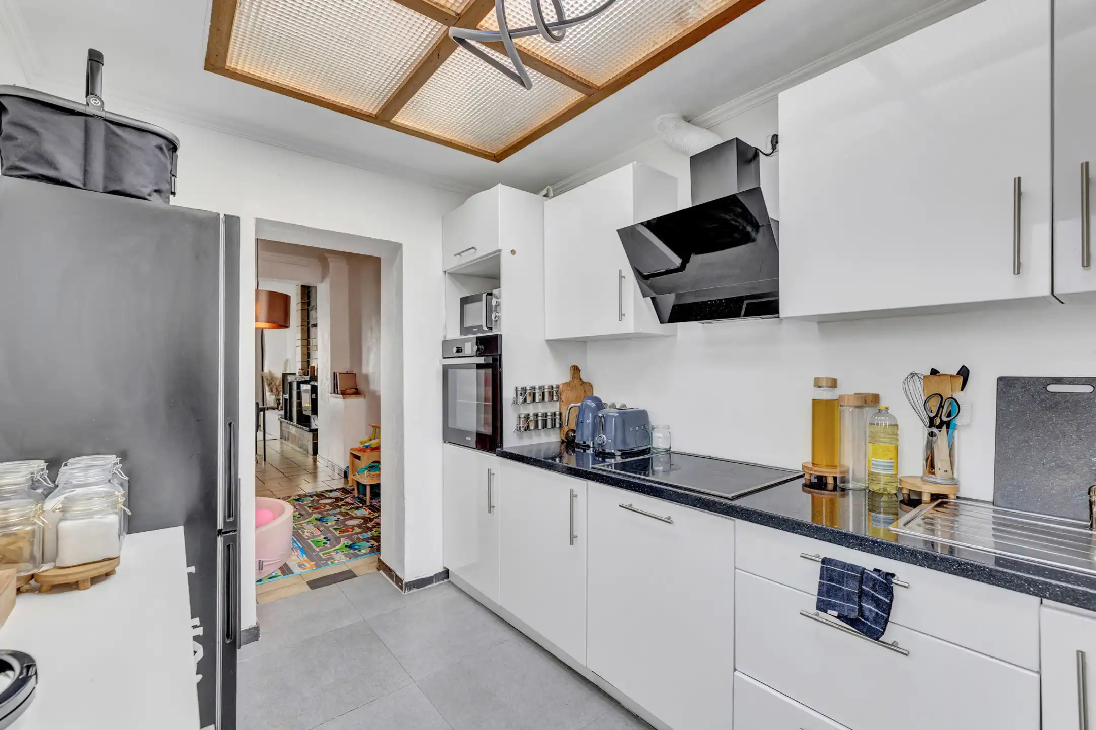 Instapklare woning met 2 slpks en garage te centrum Aalst foto 9