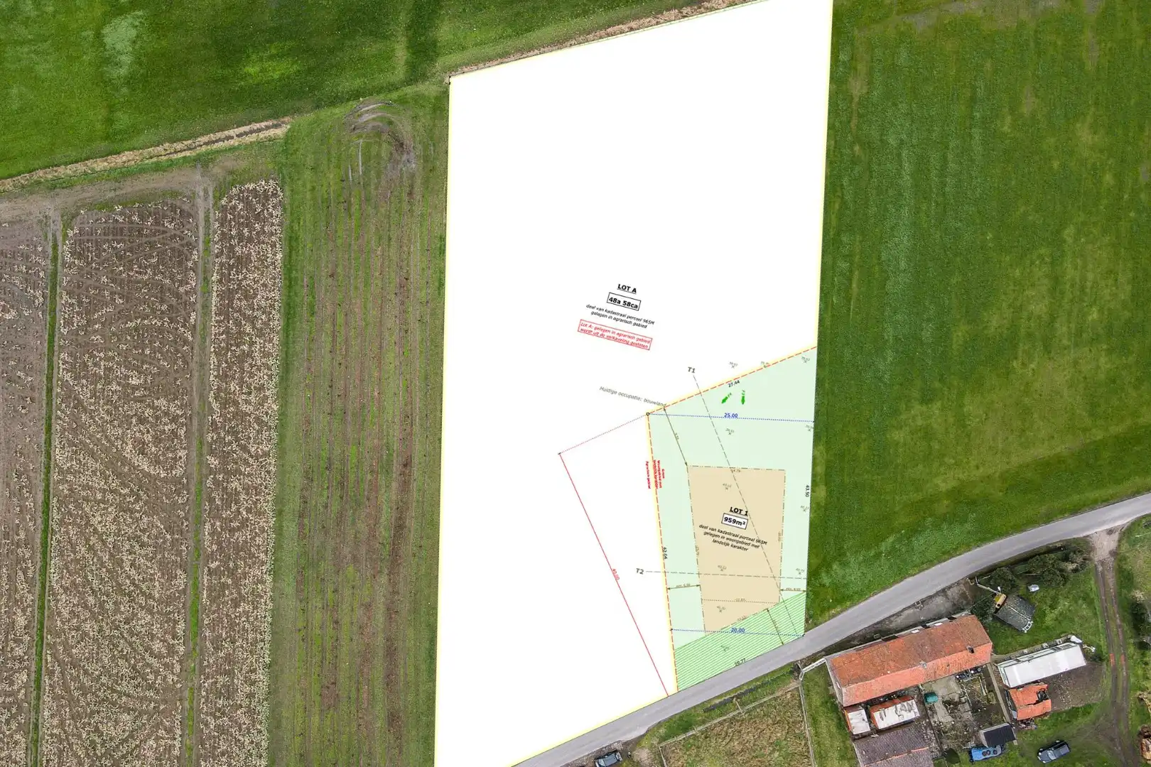 Uniek perceel bouwgrond met landelijk verzicht foto 3