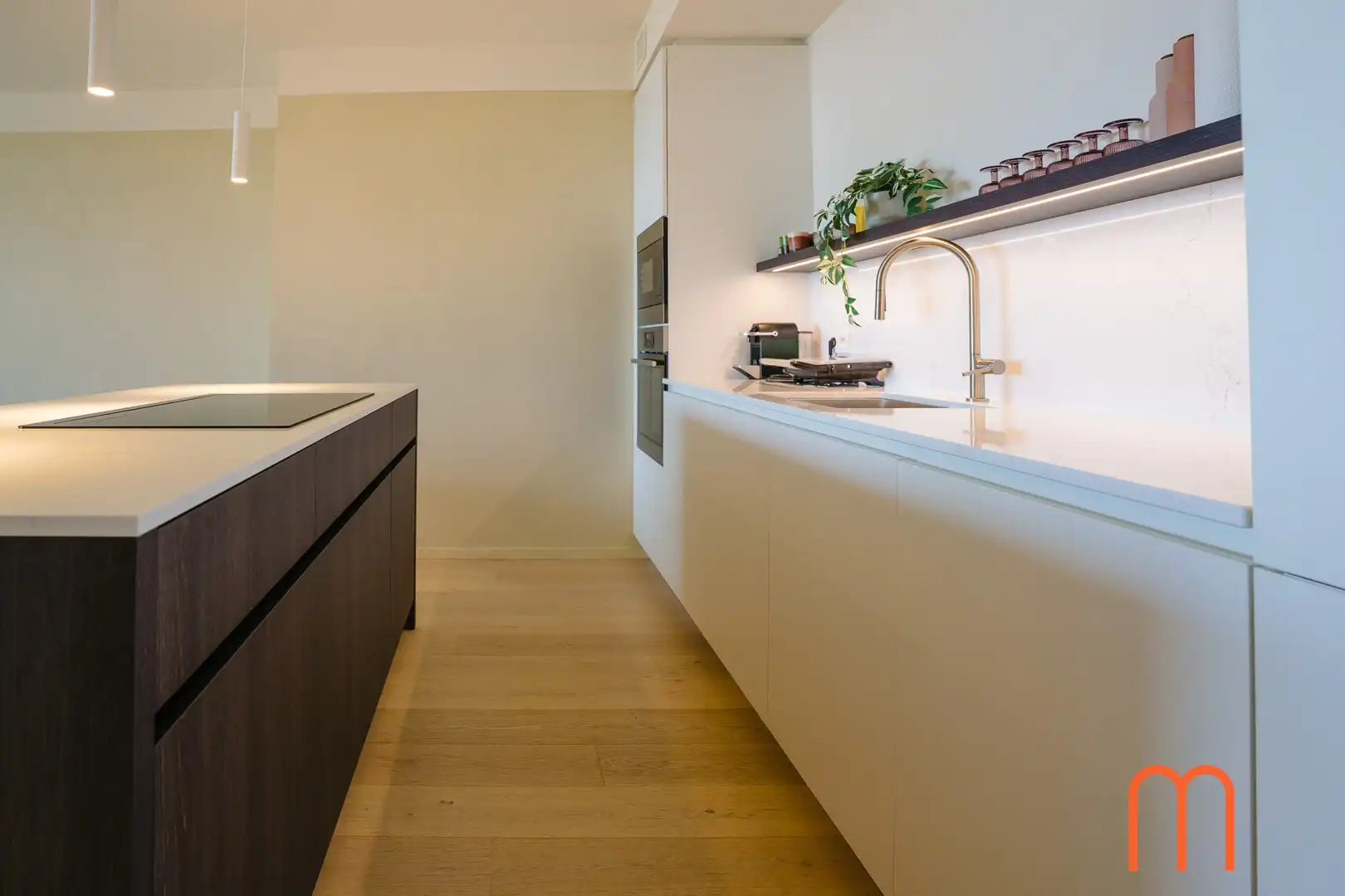 Gemeubeld appartement met uniek zeezicht en ruim terras in Residentie Trinity – Oosteroever Oostende foto 8