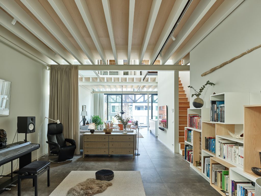 Luxueus en tijdloos – Exceptionele loft met 2 slaapkamers (mogelijkheid tot 3), ontworpen door ‘Plano Architecten’, in een beschermd gebouw met een rijkelijke industriële voorgeschiedenis. foto 20
