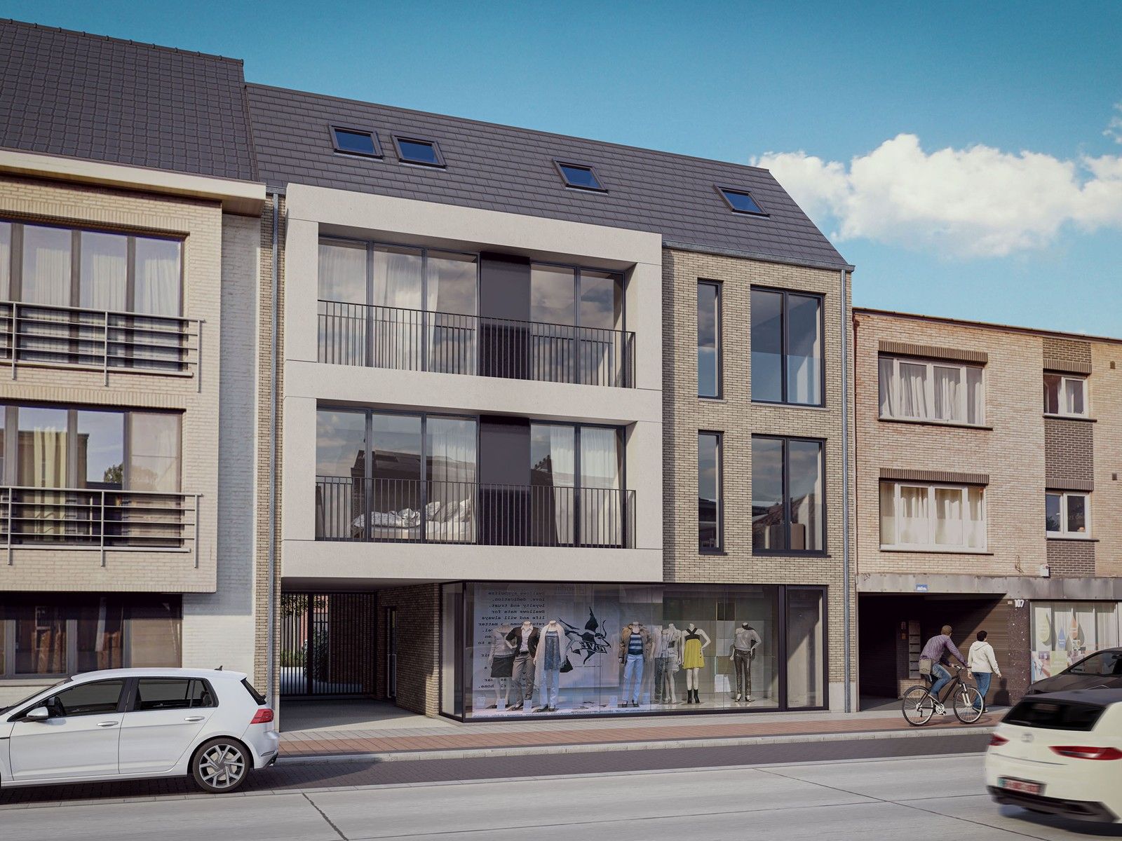Residentie “W105” - Energiezuinig wonen in het centrum van Sint-Job-in-‘t-Goor foto {{pictureIndex}}