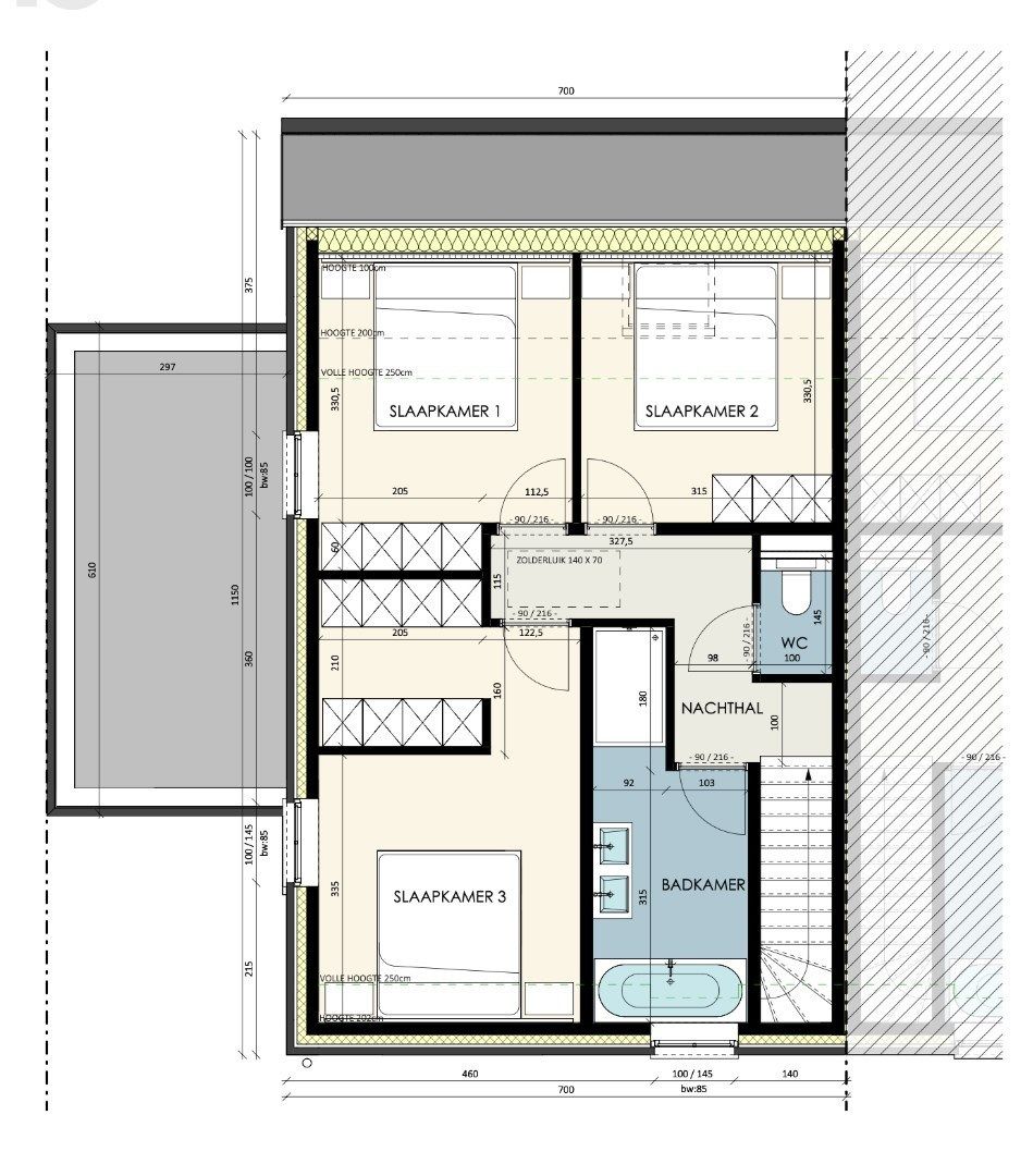(Half)open nieuwbouwwoning met 3 slaapkamers op 448 m2 foto 9