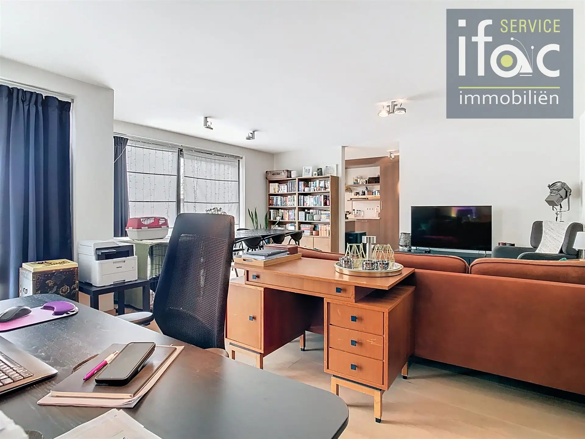 Duplex 2 slpk, 2 badk, terras en garage foto 3