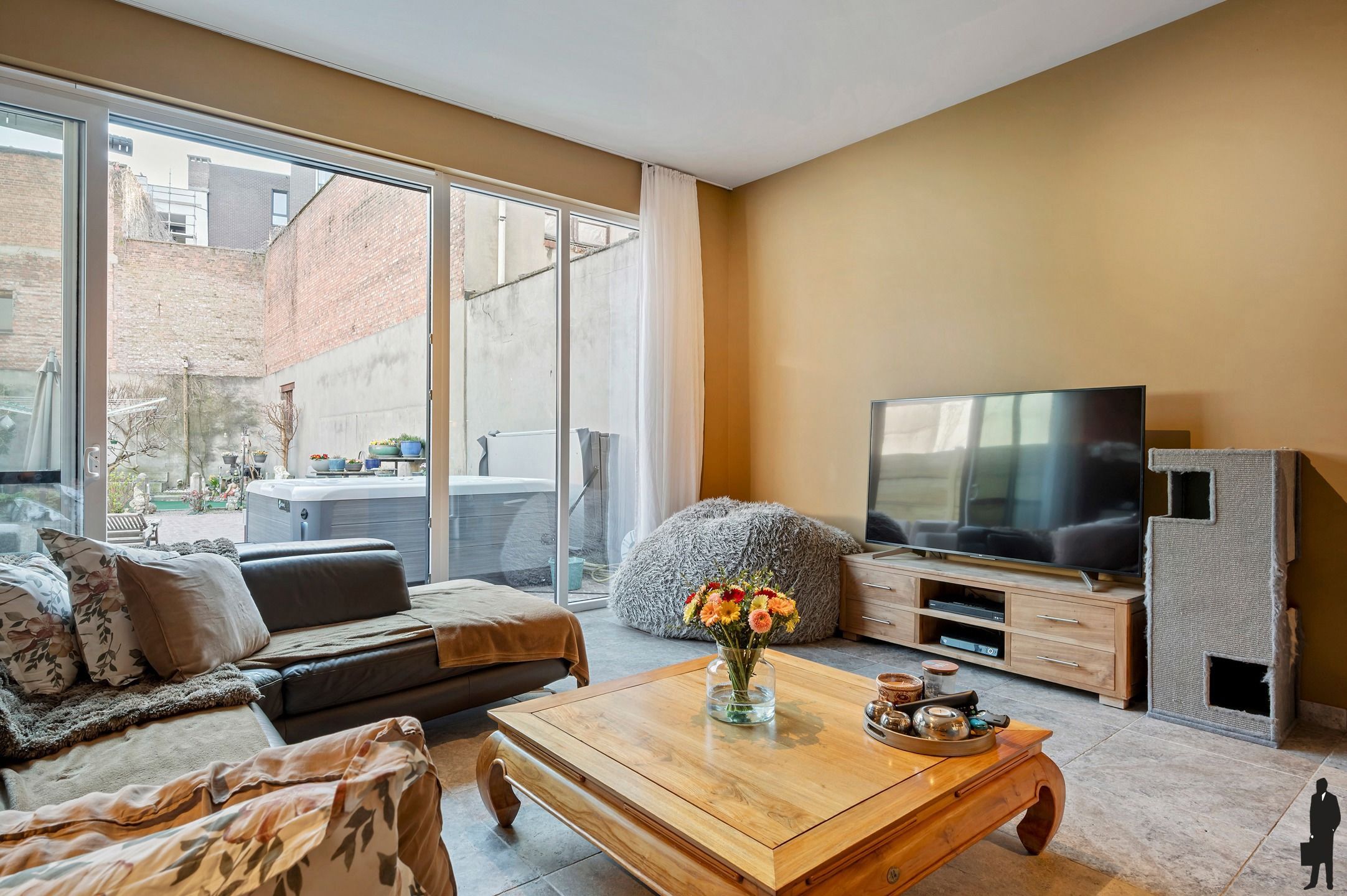 Exclusief gelijkvloers appartement met hoogwaardige afwerking en unieke stadstuin (230m²) foto 12