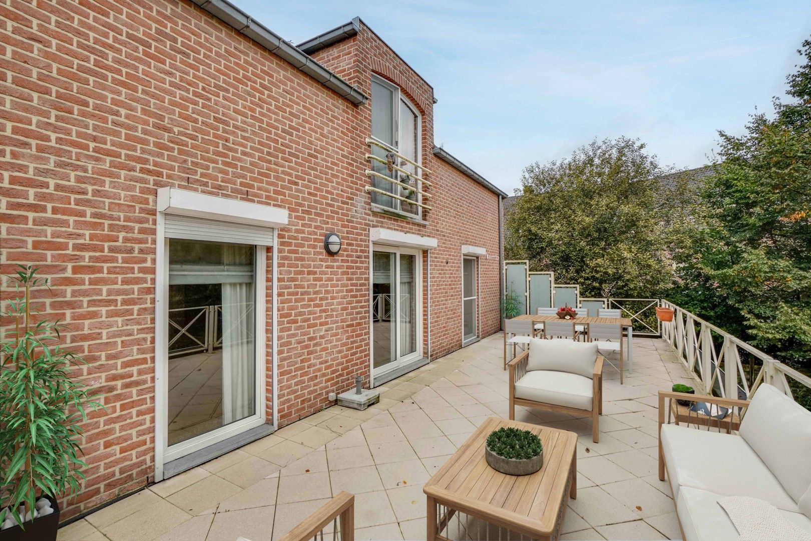 3 slpkr appartement (144 m²) en riant terras (48.3 m²) in Opglabbeek centrum foto 25