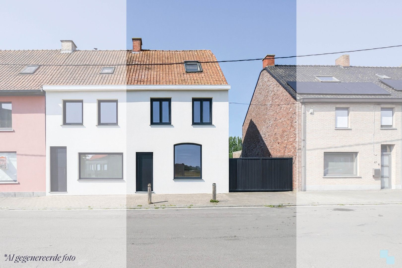 Hoofdfoto van de publicatie: Eengezinswoning met drie slaapkamers te Lendelede