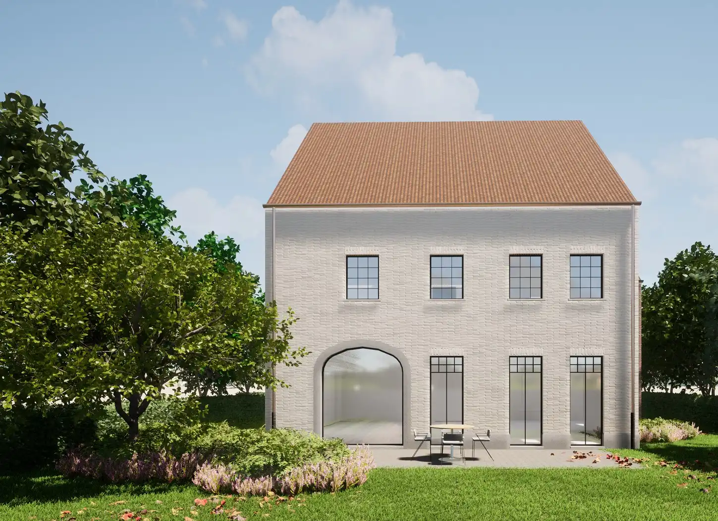 Nieuwbouwvilla Machelen aan de leie foto 2