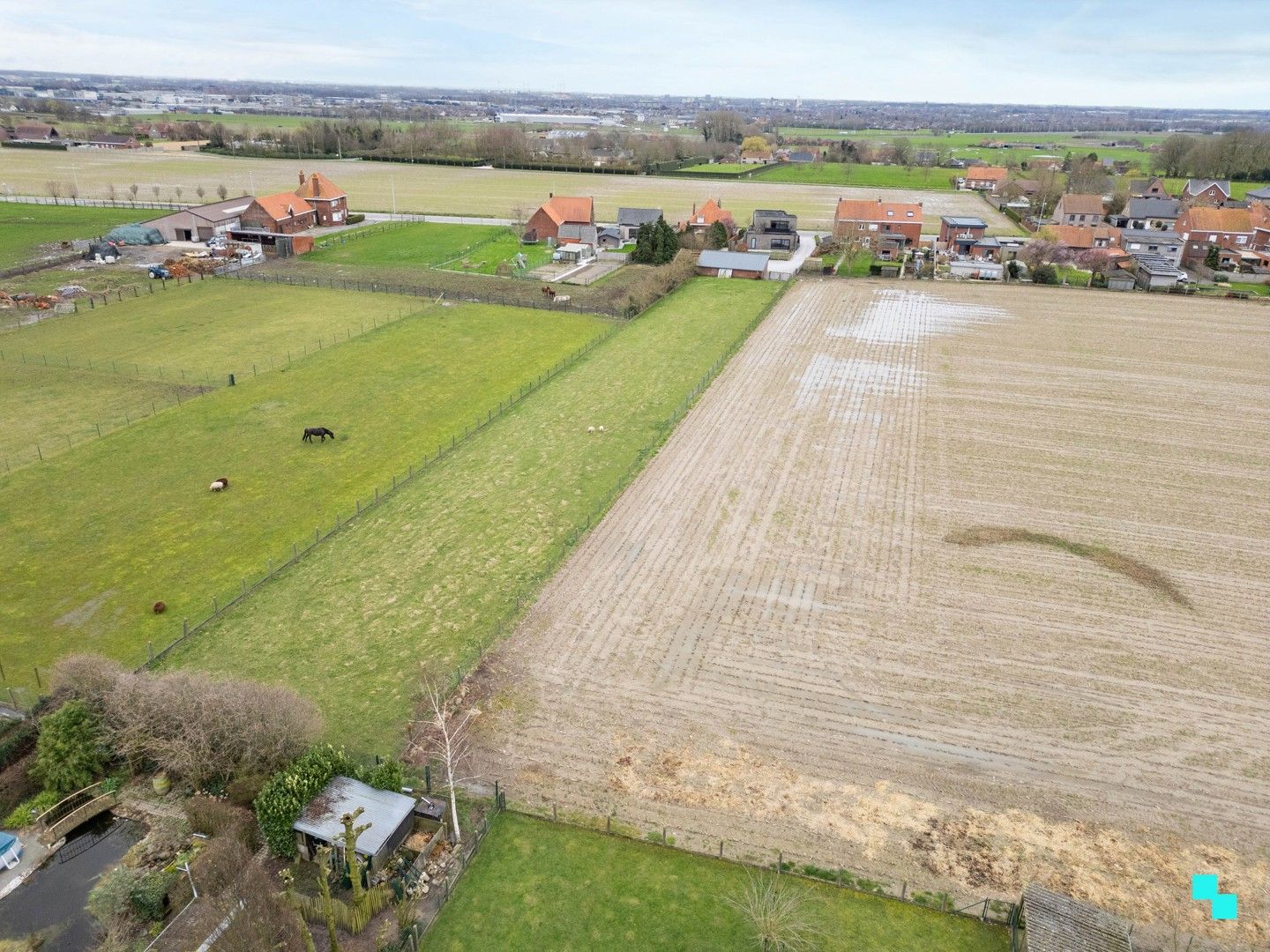 Ruim gelijkvloers appartement met weide te Hooglede foto 22