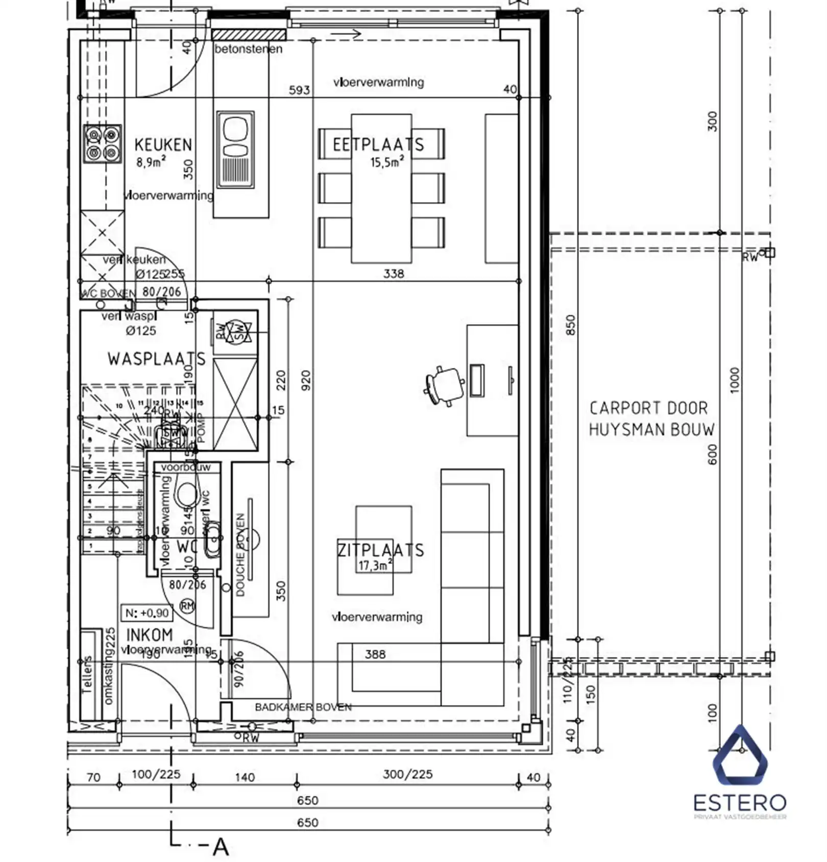 Nieuwbouwwoning met 4 slpk en carport foto 28