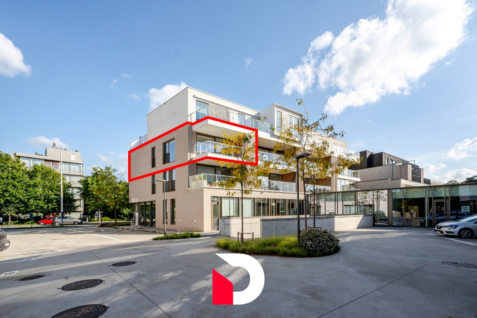 Hoekappartement met ruim terras in nieuwbouwresidentie te Sint-Michiels foto 17