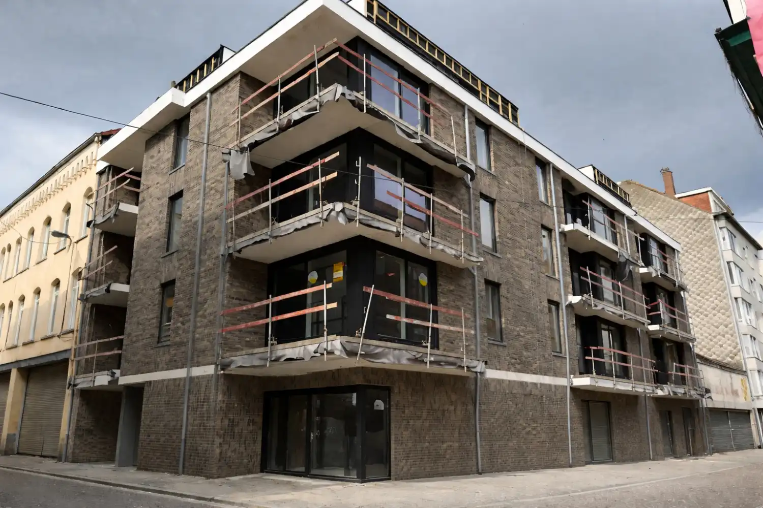 Nieuwbouwresidentie in het centrum van Oostende vlakbij Visserskaai en zeedijk foto {{pictureIndex}}