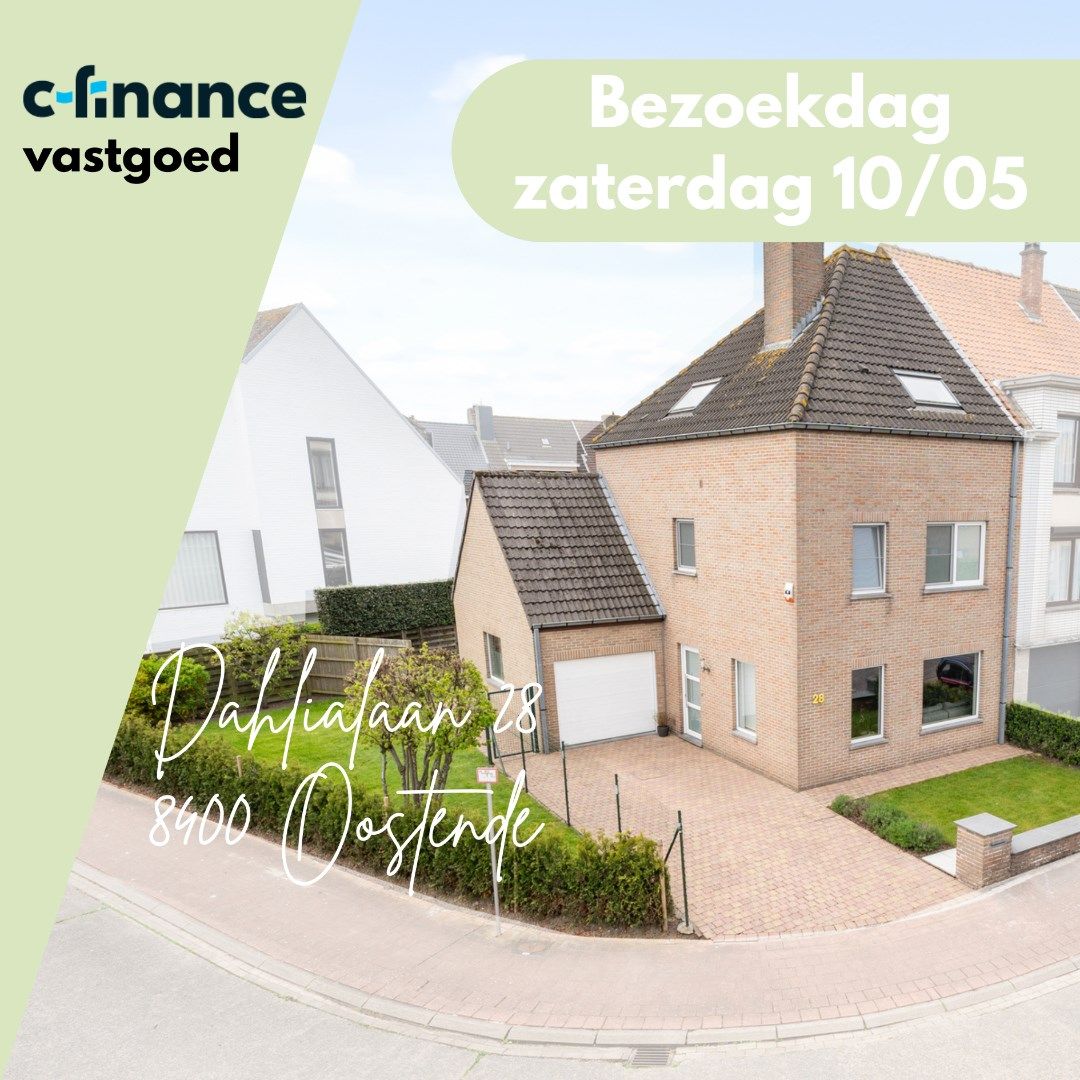 Instapklare halfopen bebouwing op prachtige ligging met gunstig EPC-label in de Dahlialaan te koop! foto {{pictureIndex}}