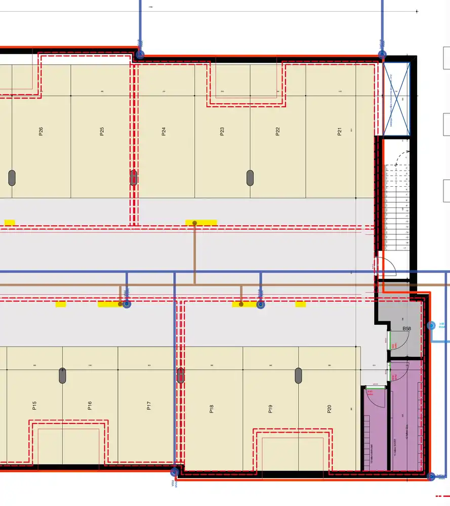 Ondergrondse parkeerplaats P16 residentie De Heerlyckheid in Bocholt foto 8