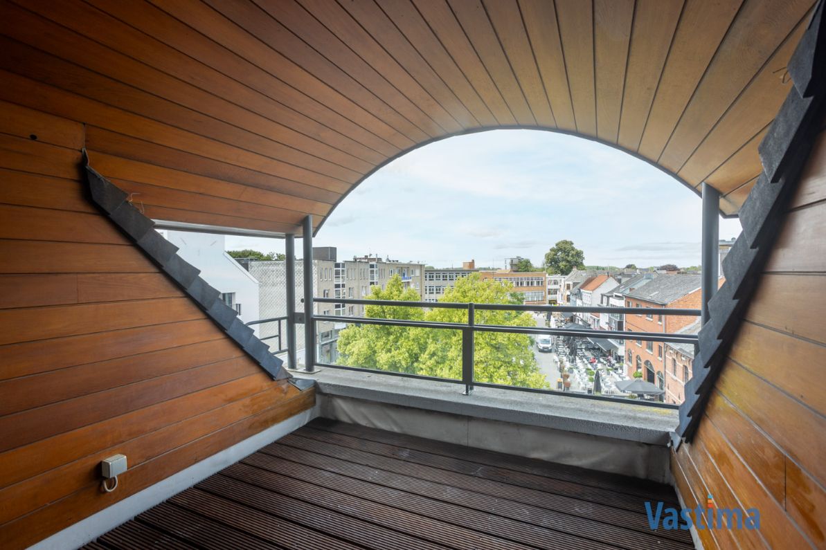 Penthouse met twee terrassen en panoramisch uitzicht over Aalst foto 13