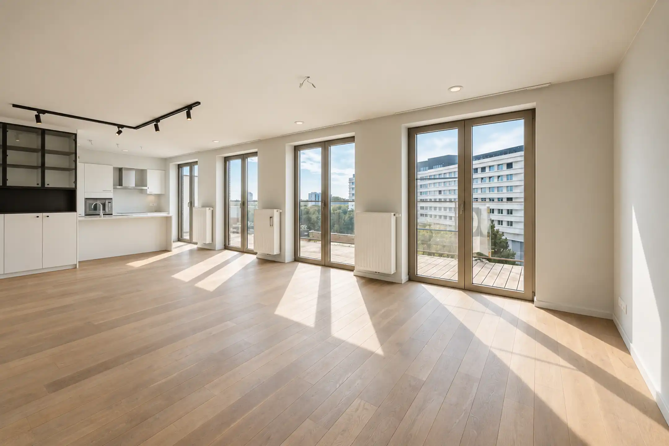 Penthouse met 3 slaapkamers,2 badkamers en dakterras in Gent foto 3