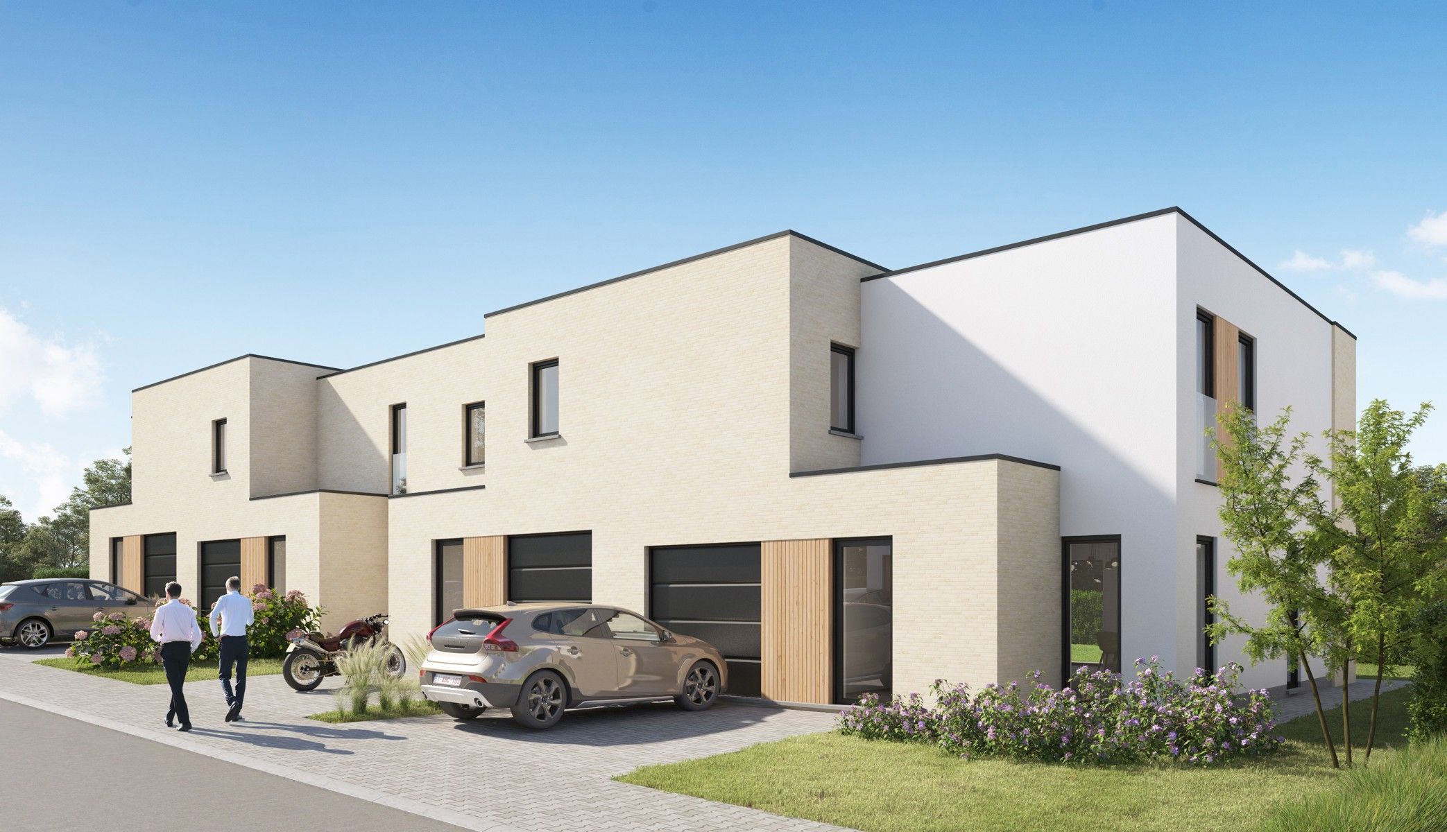 Moderne, halfopen woning foto 13