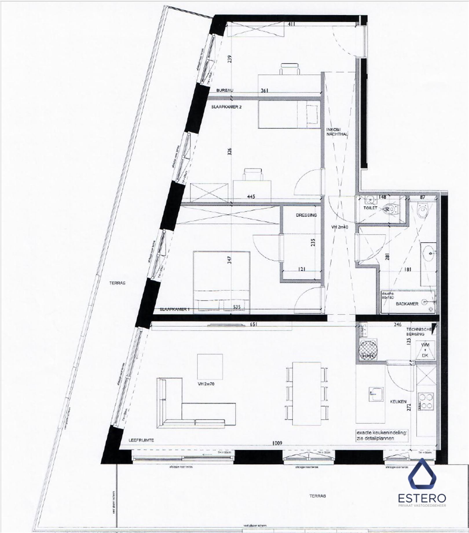 Nieuwbouwappartement met dubbel terras op een toplocatie foto 22