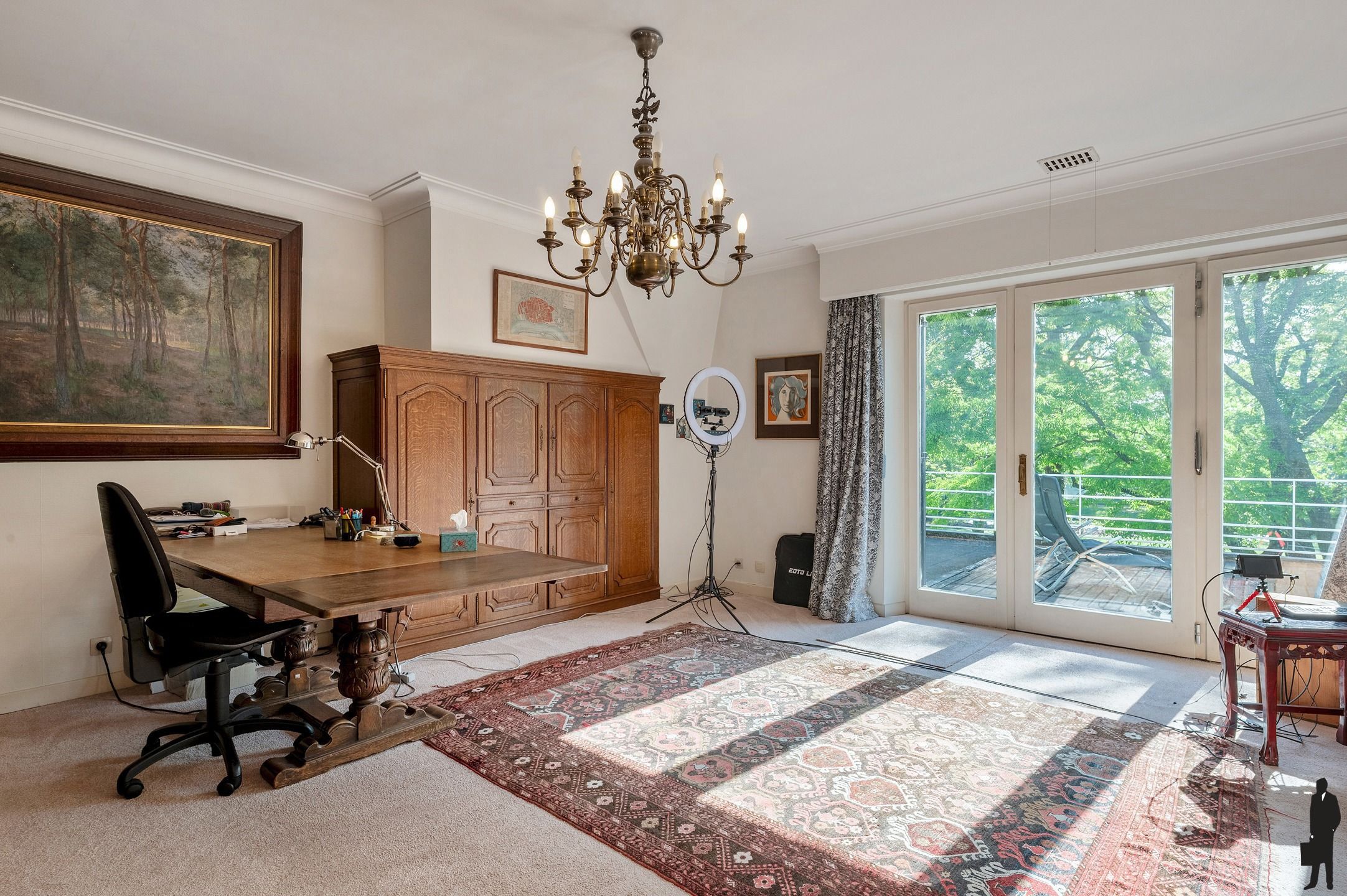 Uniek domein "Hof Van Lachenen" met 2 villa's te koop in Lier.  foto 25