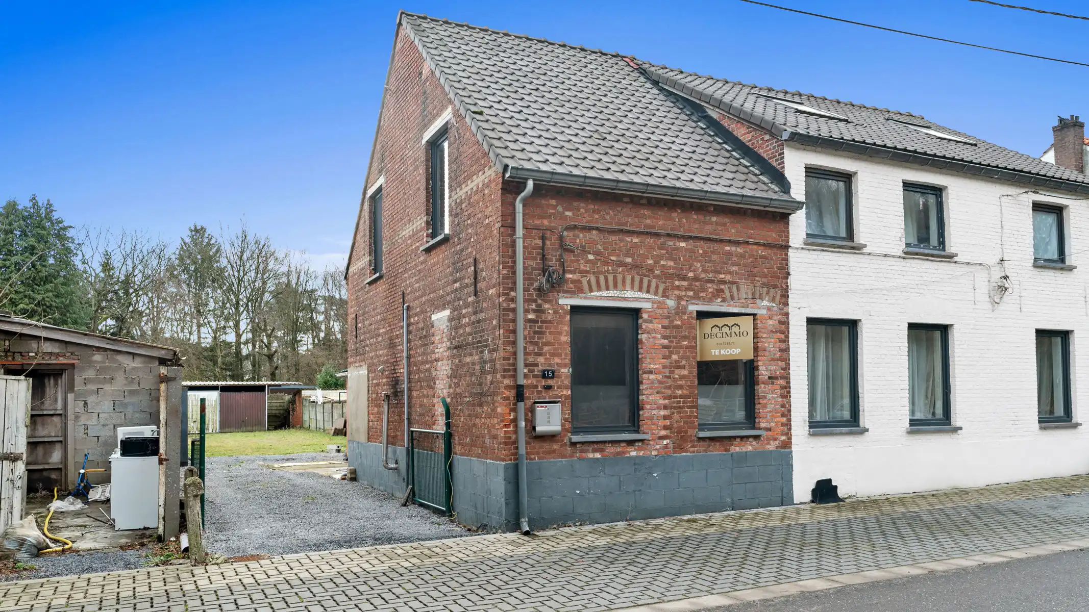 Deels te renoveren starterswoning met diepe tuin in groene, rustige omgeving foto 21