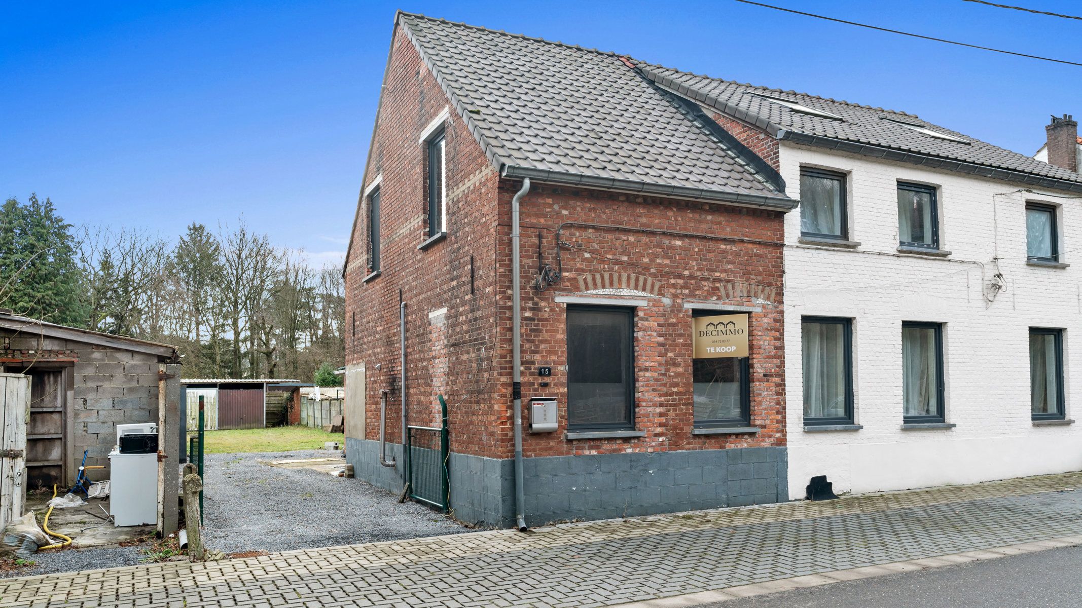 Deels te renoveren starterswoning met diepe tuin in groene, rustige omgeving foto 21