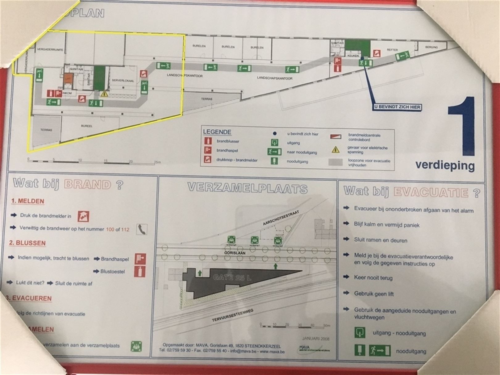 Atypisch kantoorgebouw naast de luchthaven biedt een opsplitsbare ruimte vanaf 440m² op het 1e verdiep. foto 13