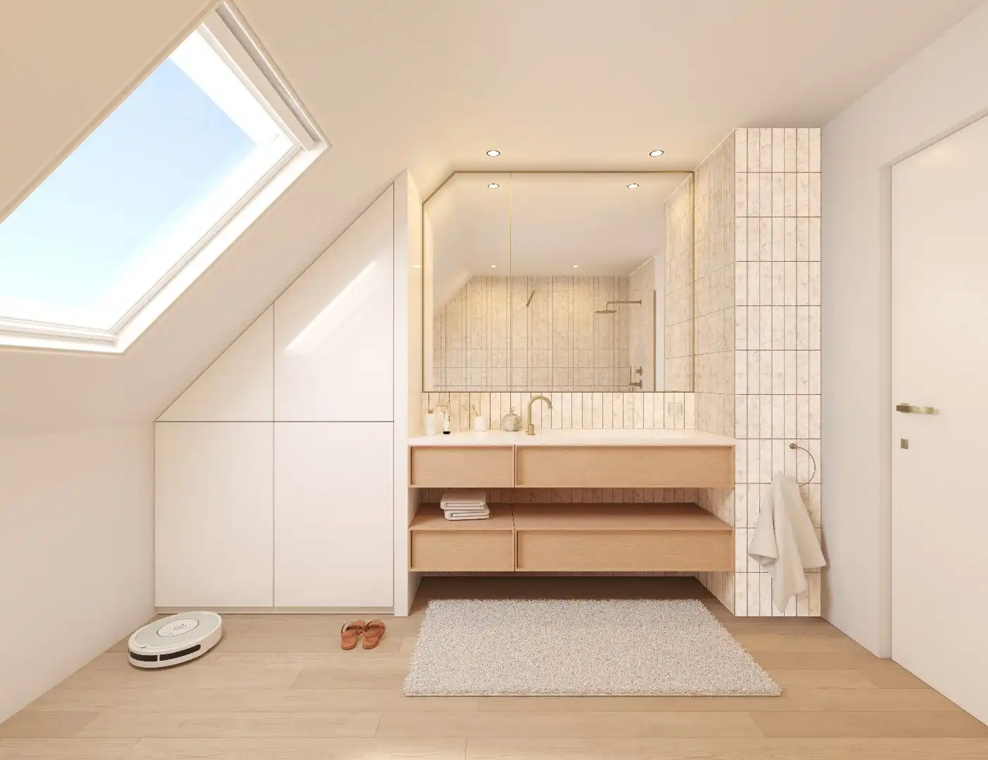 Ruime duplex penthouse, afgewerkt bij akte en aan 6% BTW! foto 4