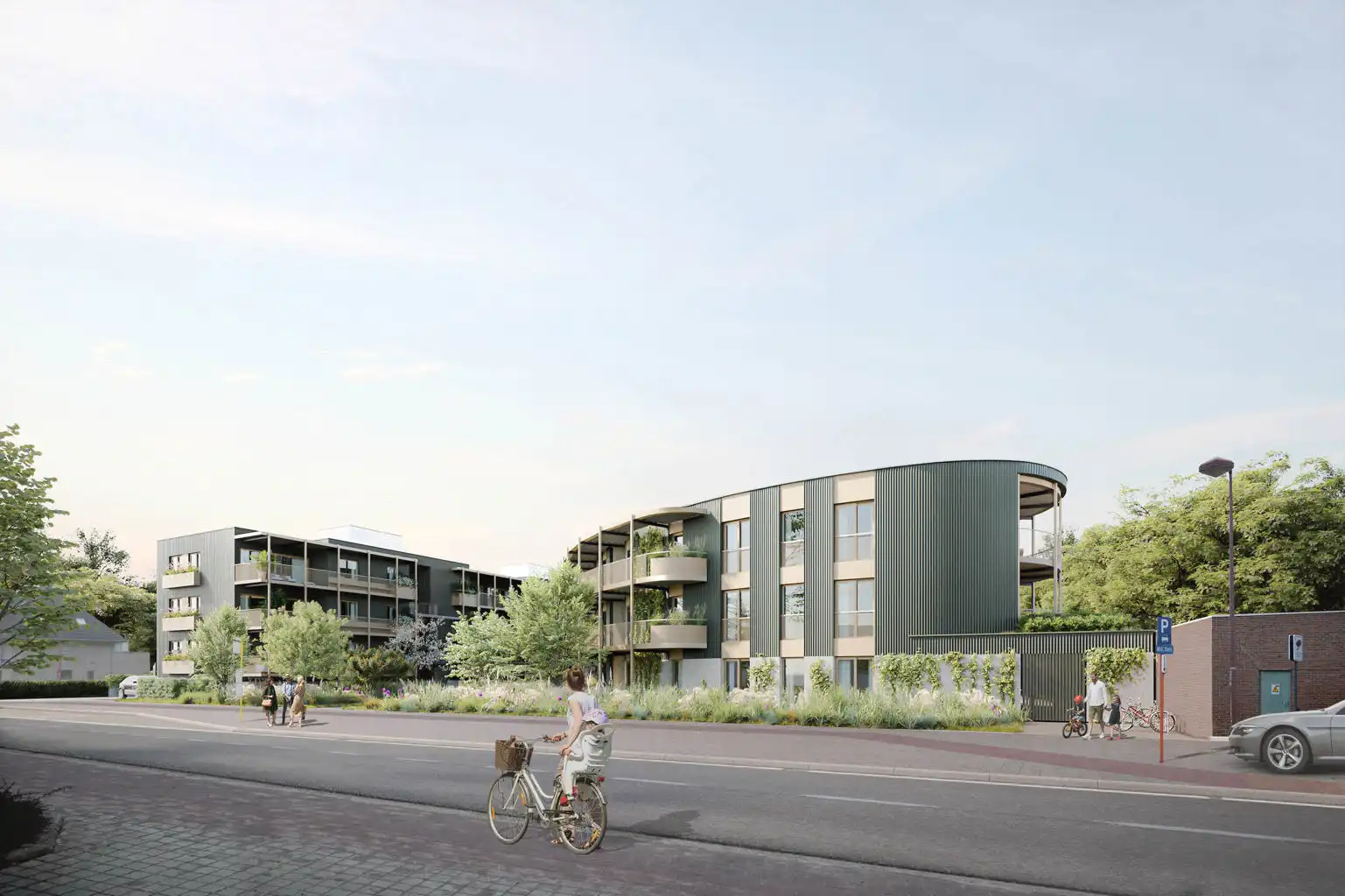 RUIME EN  LUXUEUZE DOORZONAPPARTEMENTEN.   foto 2