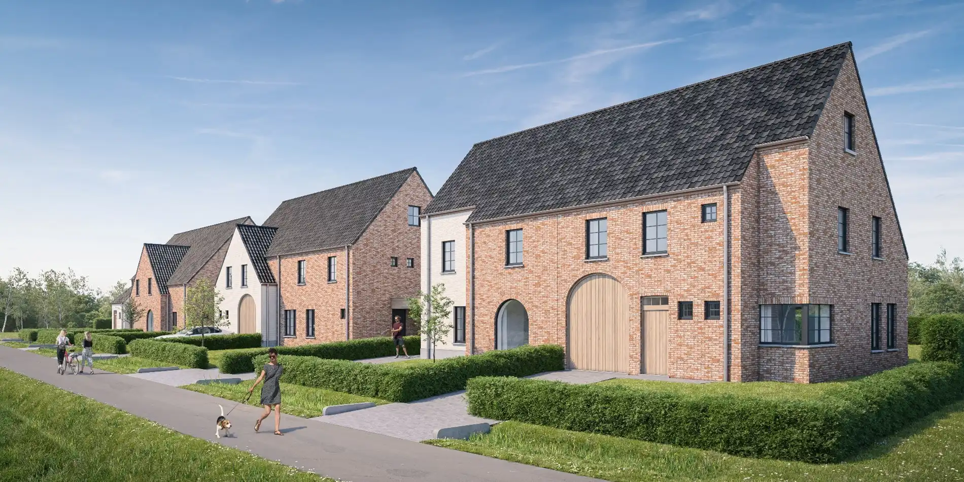 Prachtige NIEUWBOUW woning met 3 slaapkamers op landelijke ligging te koop in Ingooigem (Anzegem). foto 3