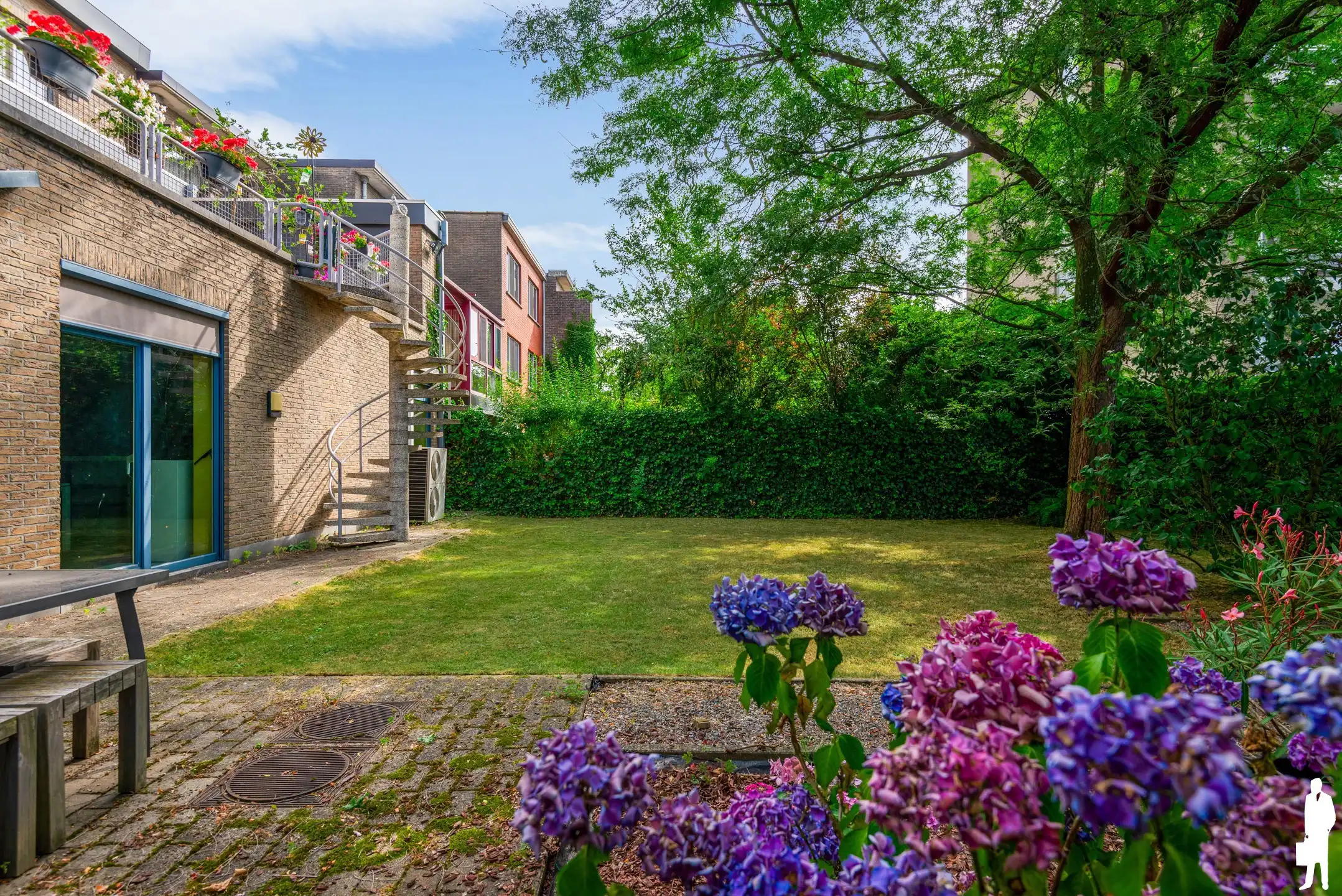 Ruim duplex app met 5 slpks, terras + privatieve tuin foto 27