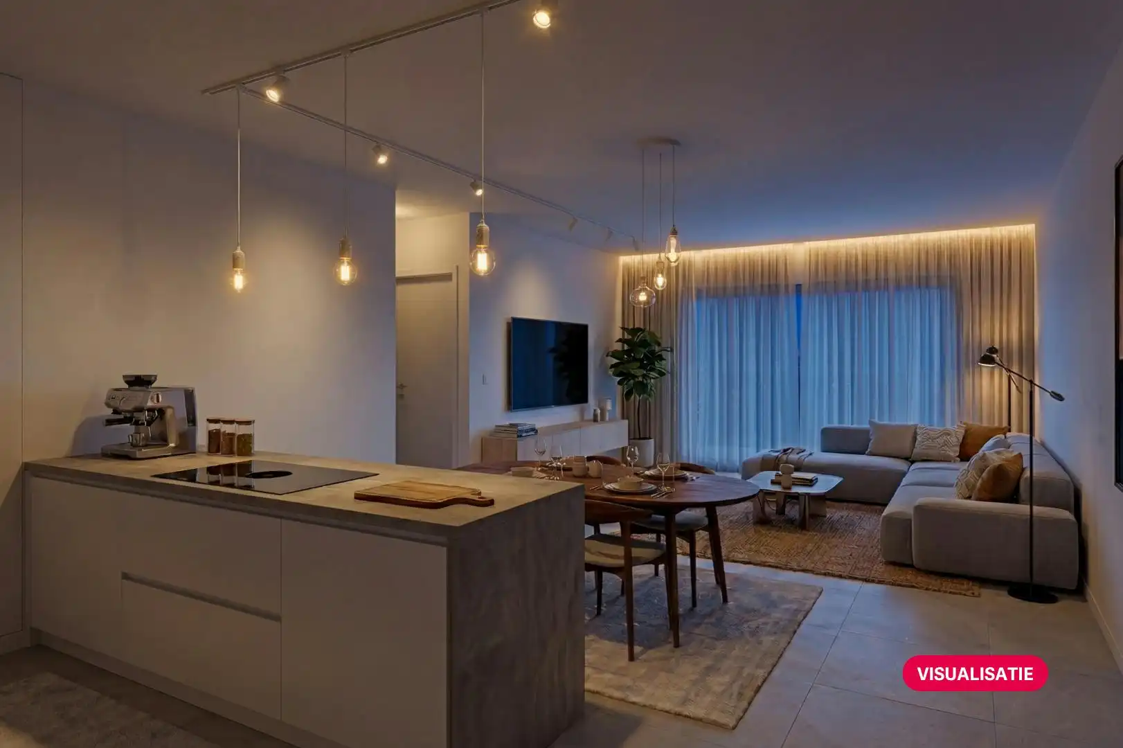 Afgewerkt nieuwbouwappartement te koop in Desselgem foto 11