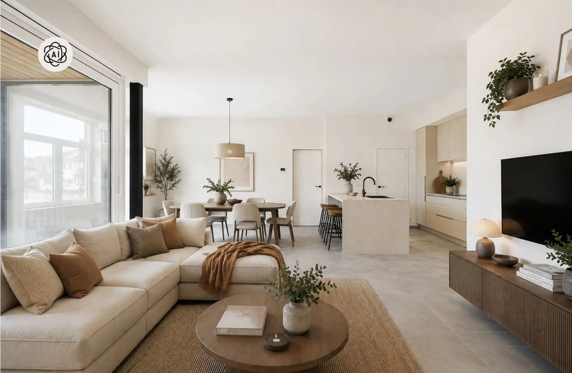 Appartement te koop Sint-Bavostraat 1/0.1 - 8710 Wielsbeke Sint-Baafs-Vijve
