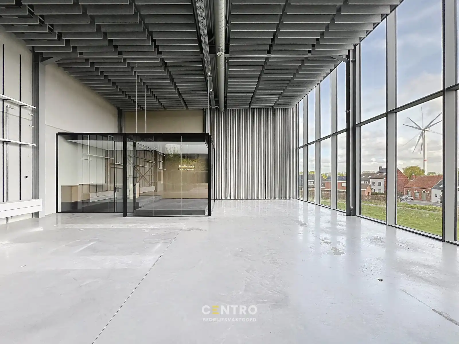 Share-deal: duurzaam, strak en ecologisch HIGH-END afgewerkt bedrijfsgebouw (°2020) met productiehal en kantoren op een perceel van 5.069m². foto 12