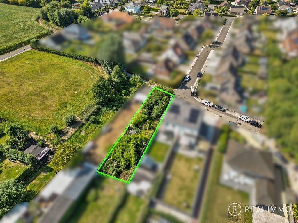 Zuidgerichte bouwgrond in Hulste – 451 m² foto 2