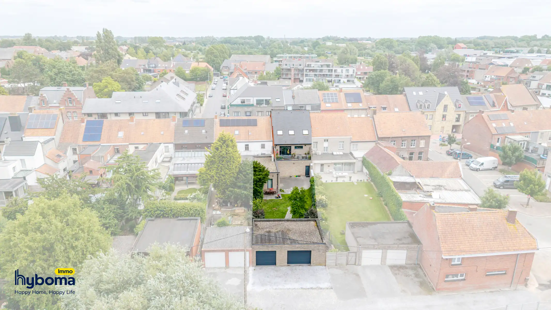 Instapklare woning met handelsruimte in centrum Kortemark foto {{pictureIndex}}