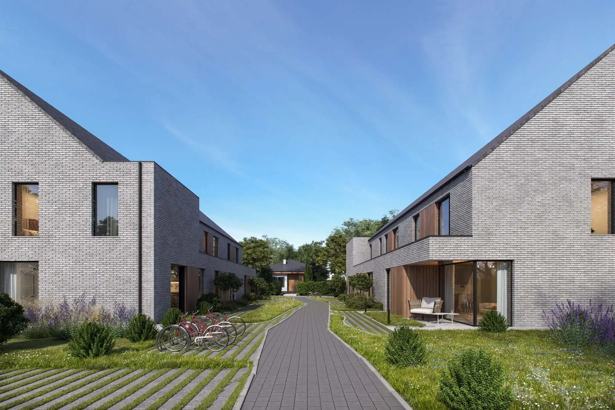 Moderne en energiezuinige nieuwbouwwoning aan de rand van de stad foto 3