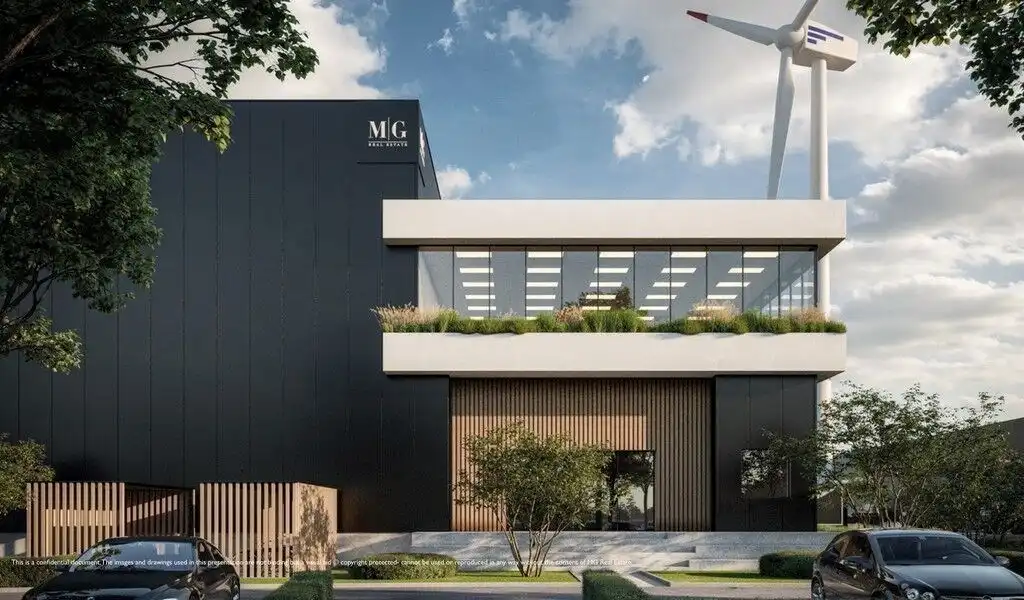 Bedrijfsgebouw op nieuwe logistieke site MG Park Kennedy te Gent foto 4