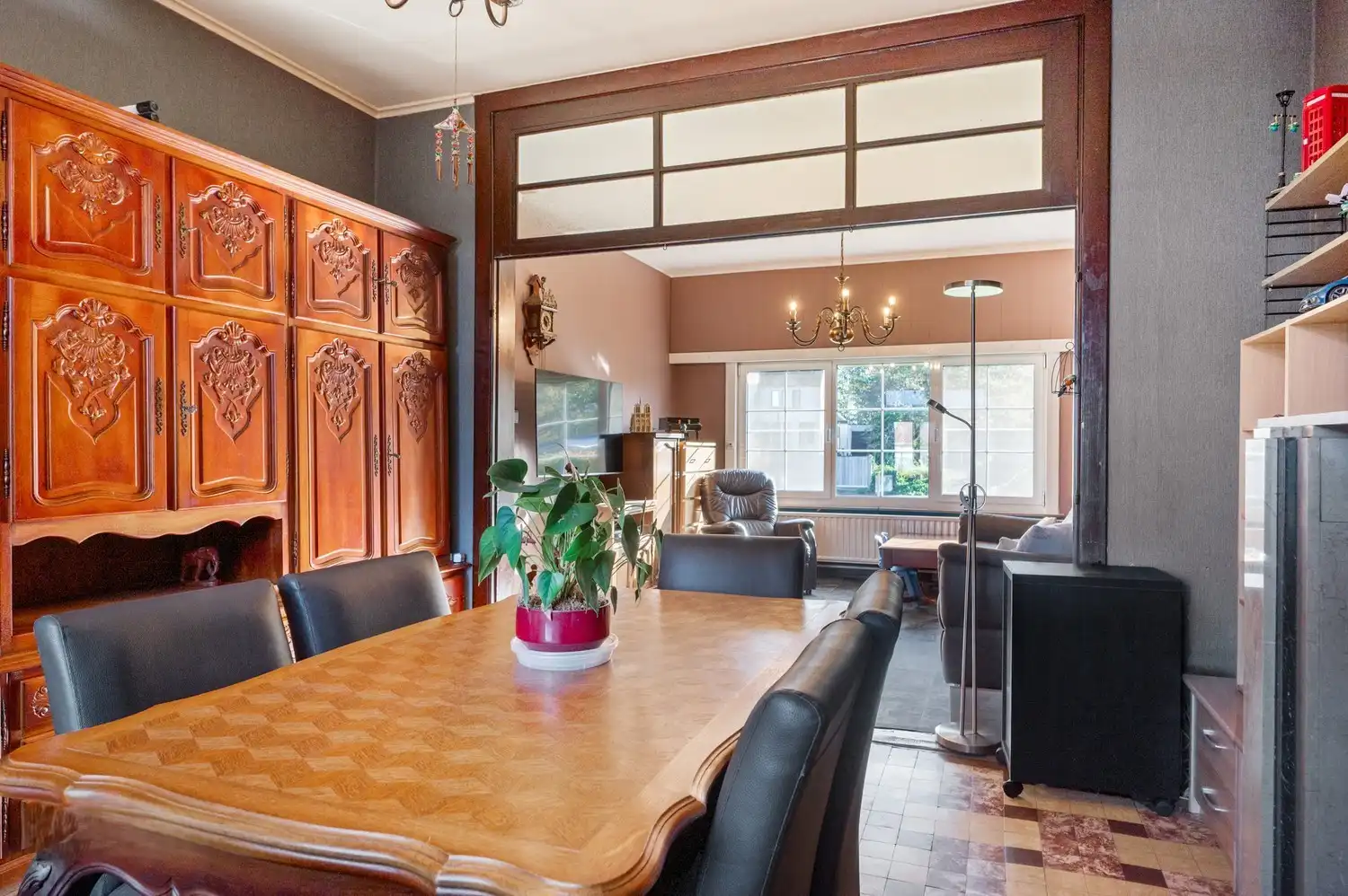 Authentieke woning met 4 slpkrs, loft en magazijn te O-L-V-Waver foto 30