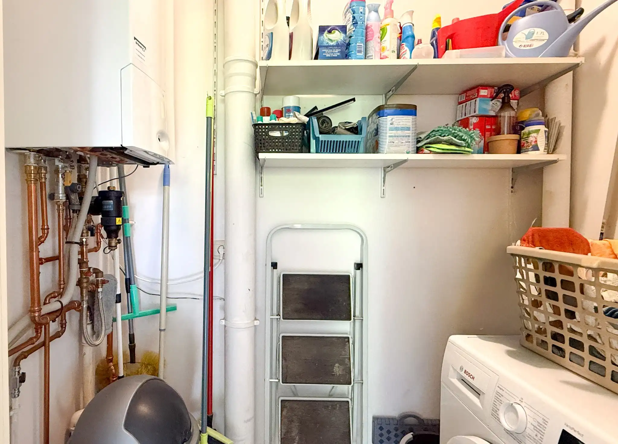 Appartement met twee slaapkamers, twee terrassen en garage in het hartje van Beveren foto 5