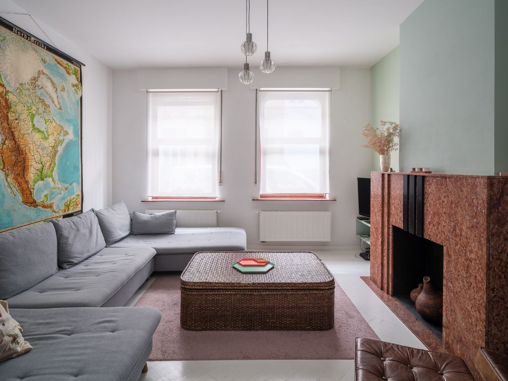 Topligging, omgeving Visserij, karaktervol 2 slpk-appartement met buitenruimte en originele elementen in een even karaktervol gebouw met ‘art-déco’ elementen. foto 7